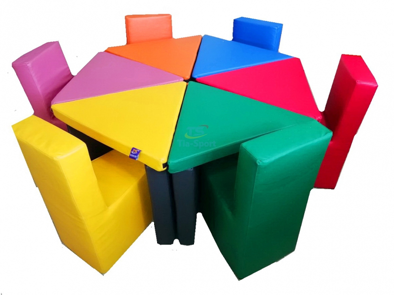 TIA-SPORT Комплект игровой мебели Цветочек