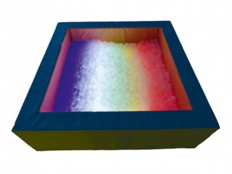 TIA-SPORT Сухой бассейн с подсветкой квадратный