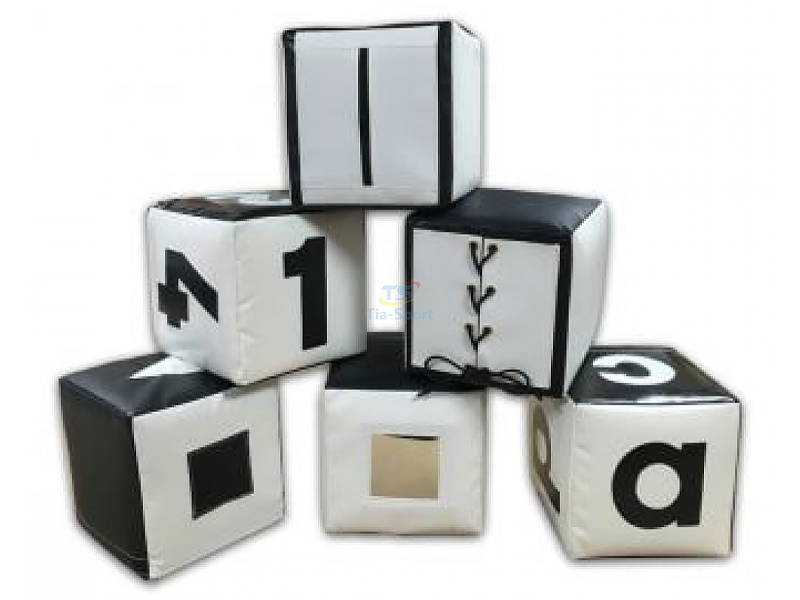 TIA-SPORT Набор кубиков черно-белый