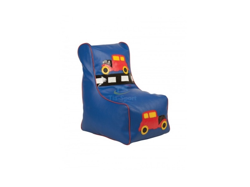 TIA-SPORT Кресло мешок детский Машинка синий