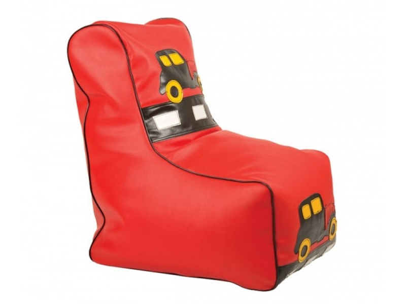 TIA-SPORT Кресло мешок детский Машинка красная