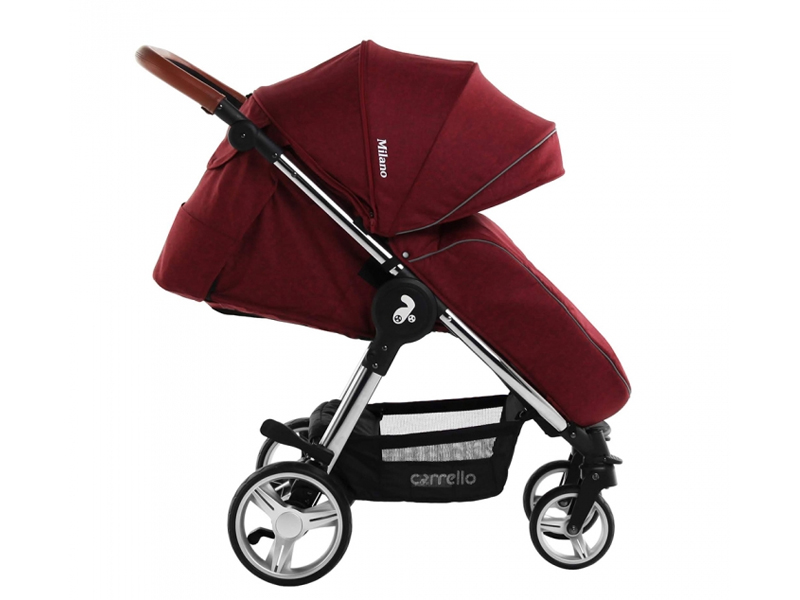 Baby-Tilly Коляска прогулочная CARRELLO Milano CRL-5501 Tango Red
