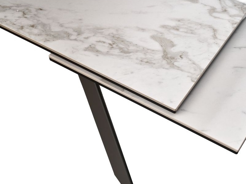 Concepto Gracio Volakas White стол раскладной керамика 160-240 см