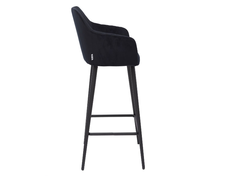 Concepto Antiba полубарный стул чёрный