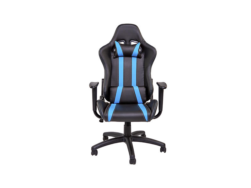3K-Zeus mebel Геймерское кресло Zeus Zebra, черно-синий