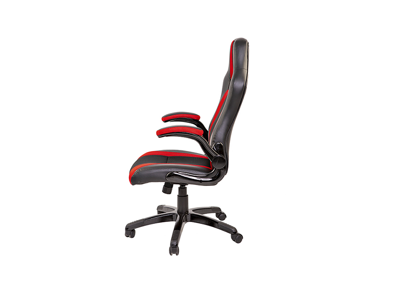 3K-Zeus mebel Геймерское кресло Zeus Miscolc, черно-красный