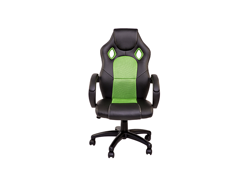 3K-Zeus mebel Геймерское кресло Zeus Daytona, черно-зеленый