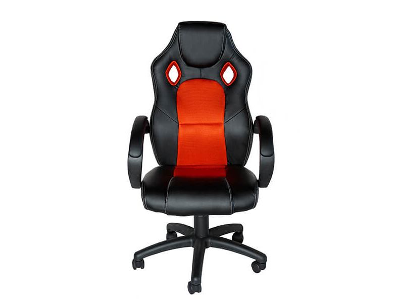 3K-Zeus mebel Геймерское кресло Zeus Daytona, черно-красный