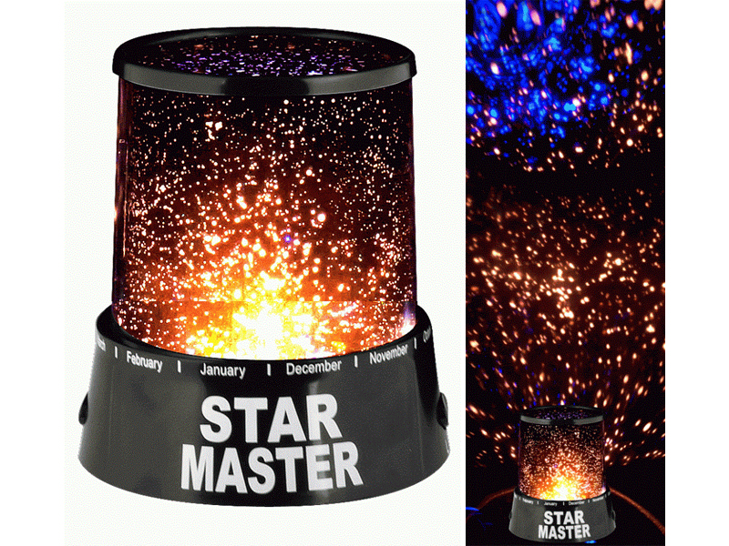UFT Проектор звездного неба Star Master Black