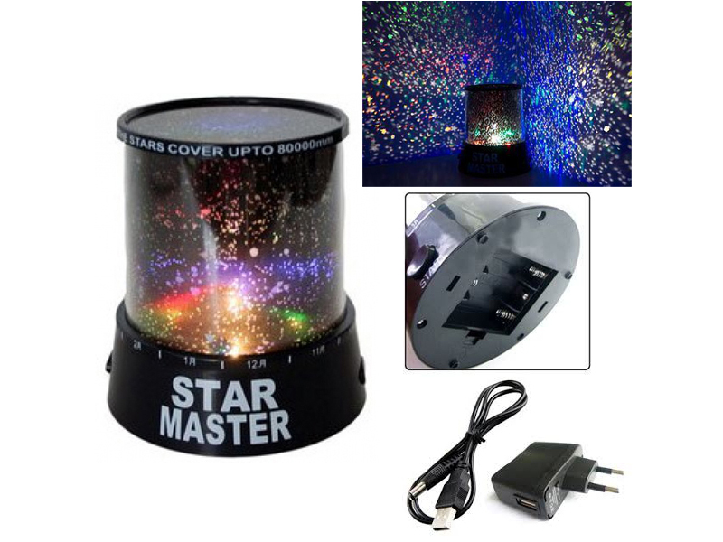 UFT Проектор звездного неба Star Master Black