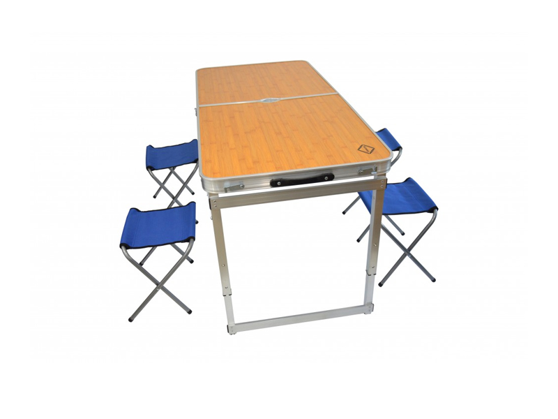 Siker Раскладной стол для пикника со стульями модель C