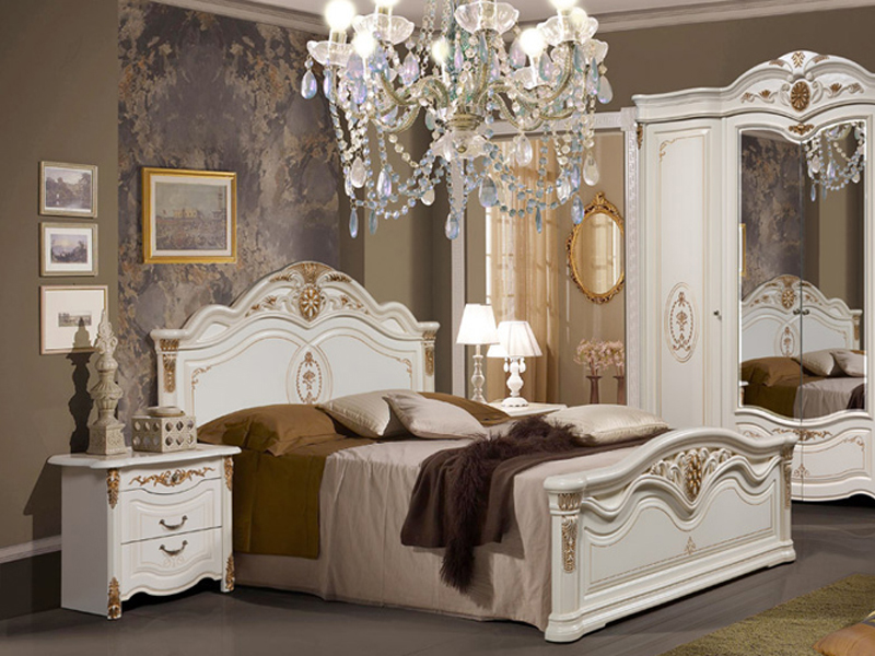 Модульная спальня "Джаконда" (цвет белый)