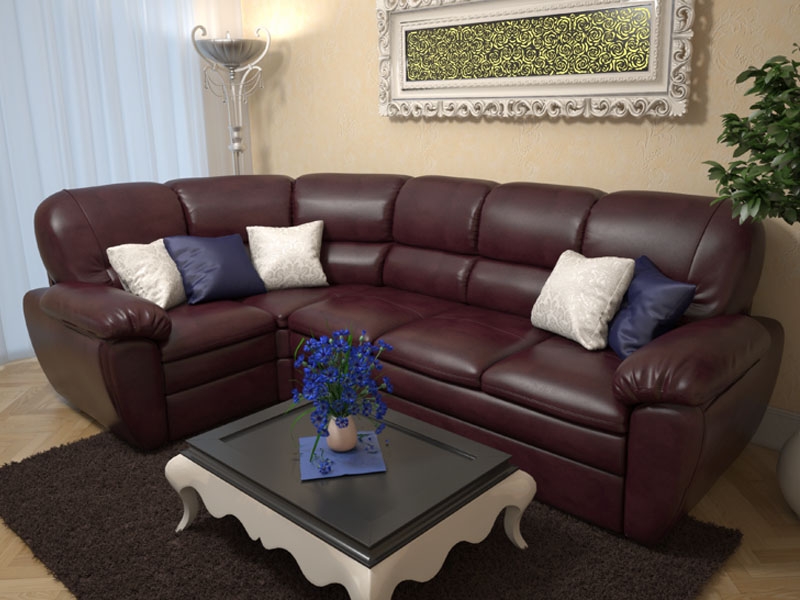 VIT Мебель Комплект мягкой мебели Сидней ДУ (угловой диван, кресло, пуф)