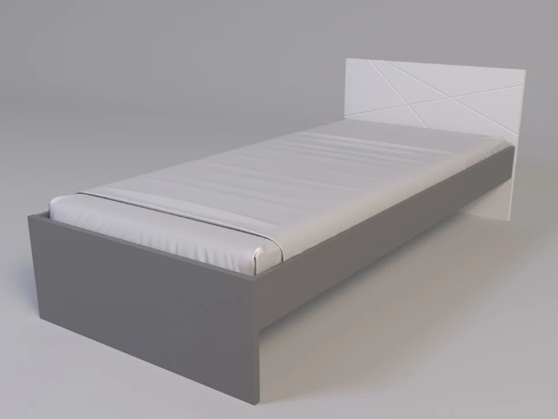 Санти-Мебель Кровать без ламелей Х-09 (90*200)