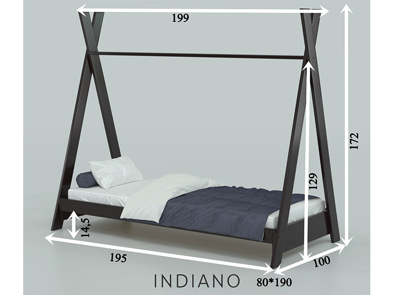 Luna Кровать Индиано