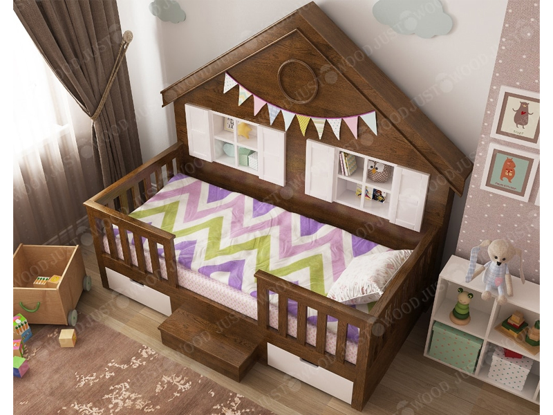 JustWood Детская кровать-домик «Мечта»