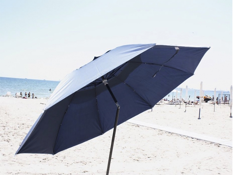 ГринСкрин Зонт пляжный с наклоном в чехле с держателем