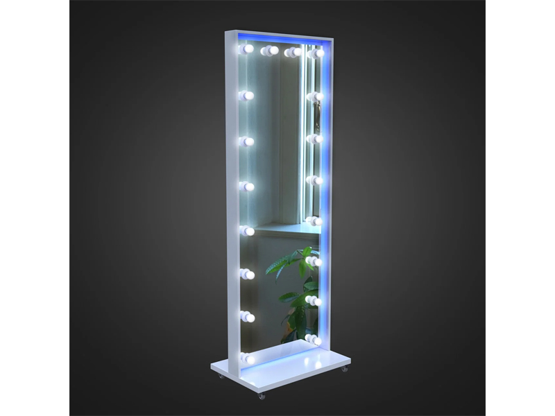 Art-Com Напольное зеркало с лампочками и Led подсветкой 1900х700