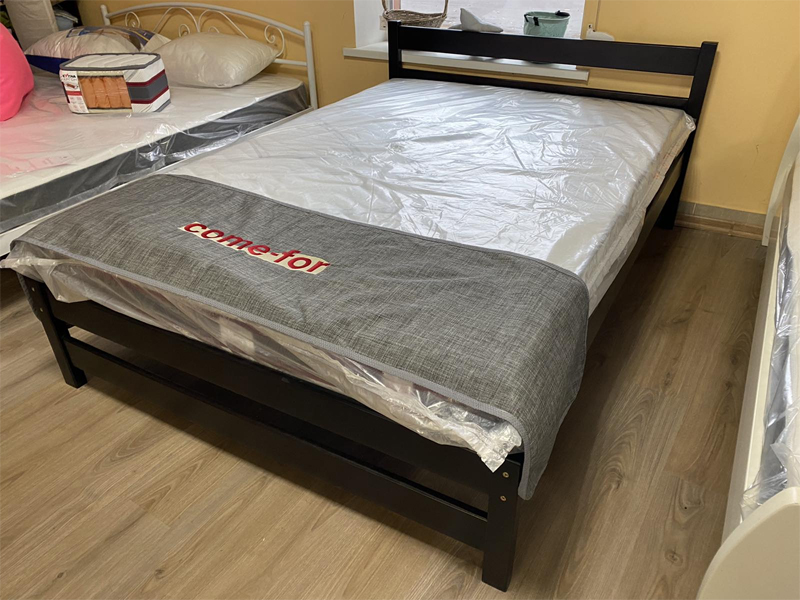Кровать Лофт + беспружинный матрас 120х200 Slim Roll