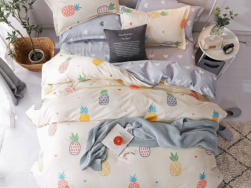 Berni Комплект постельного белья Colored pineapple