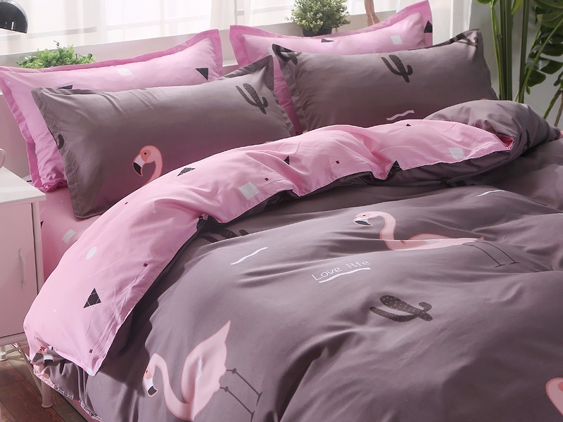 Berni Комплект постельного белья Фламинго