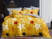 Комплект постельного белья Бязь Люкс Звёзды на жёлтом