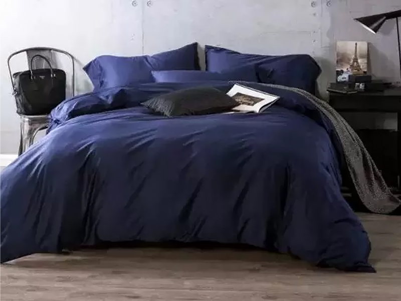 Moka Textile Комплект постельного белья Сатин Роял тёмно-синий
