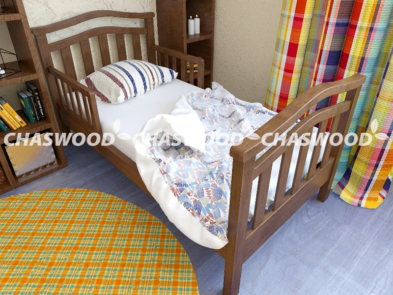 JustWood Кровать детская Волна