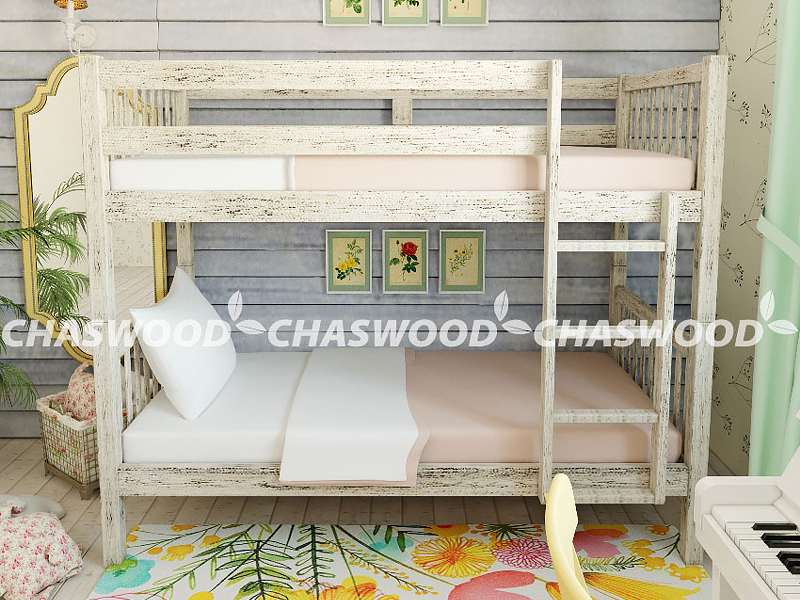 JustWood Кровать-трансформер детская двухъярусная Камалия
