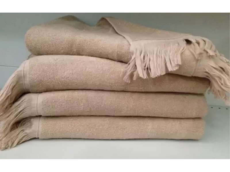 Moka Textile Полотенце махровое с бахромой 70*140