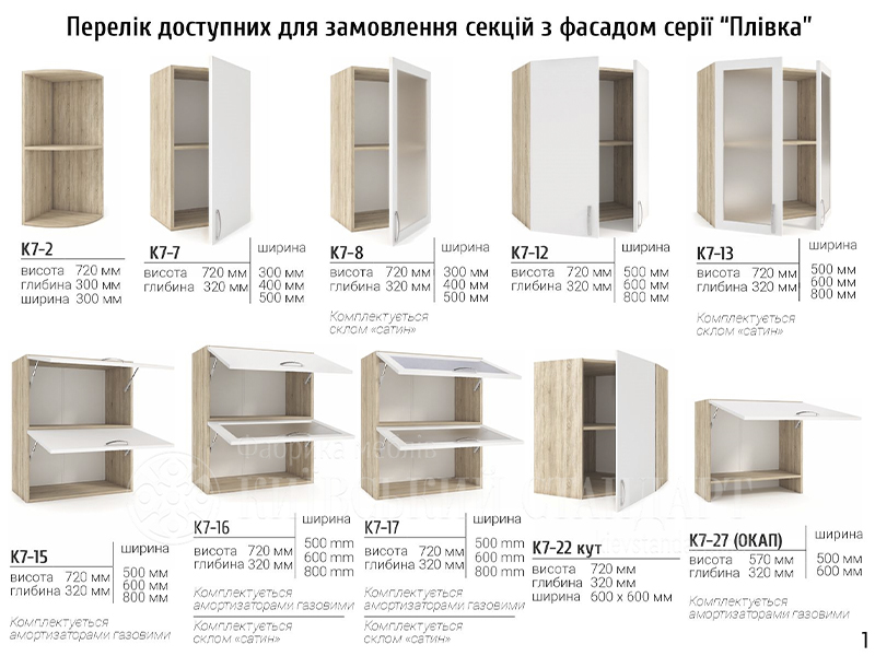 Фабрика мебели Киевский Стандарт Кухня Оливия 2.0 м