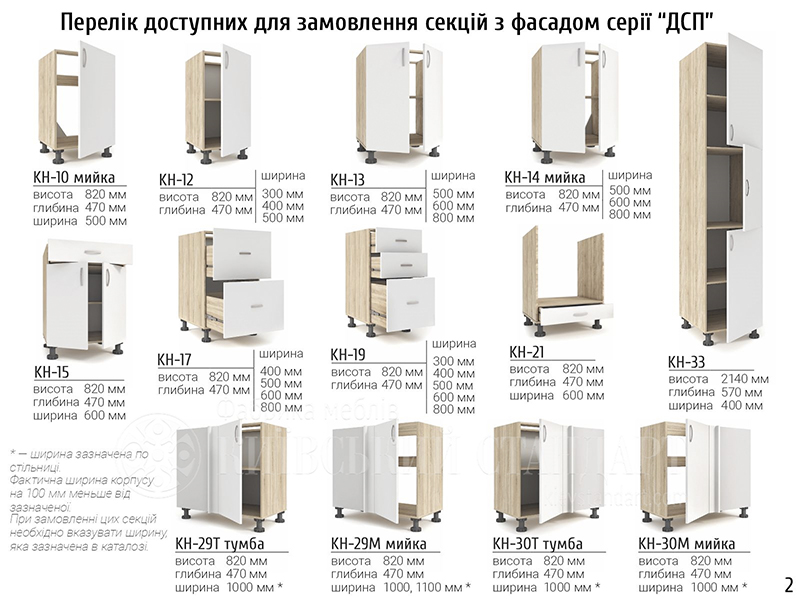 Фабрика мебели Киевский Стандарт Кухня Ирис 2.6 м