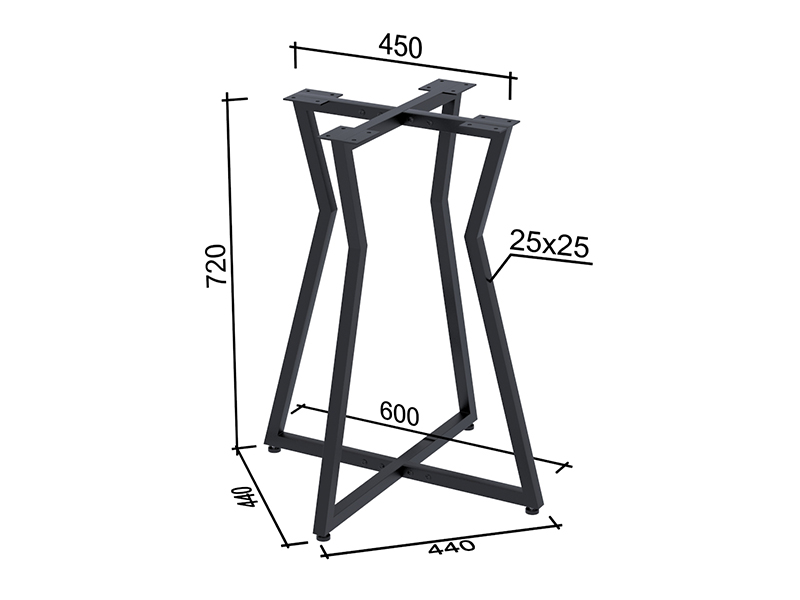 Loft design Стол обеденный Кейтлин