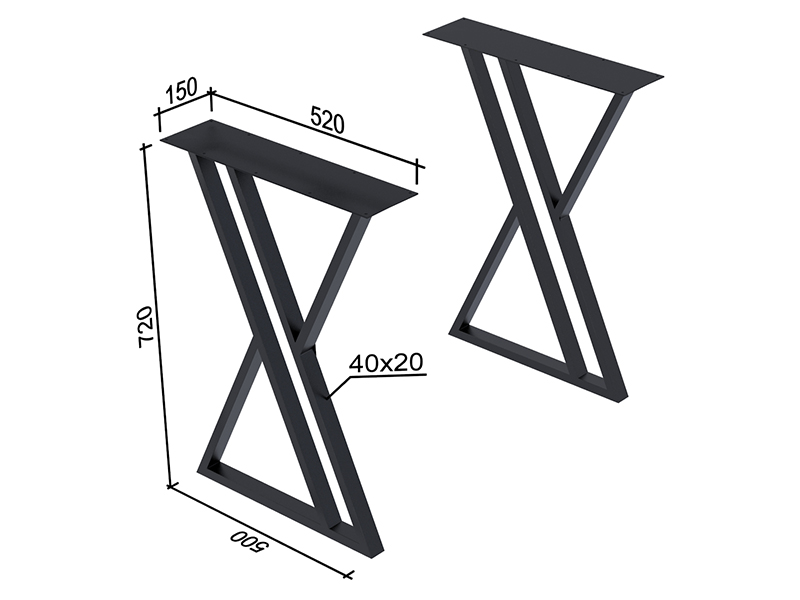 Loft design Стол обеденный Уолес