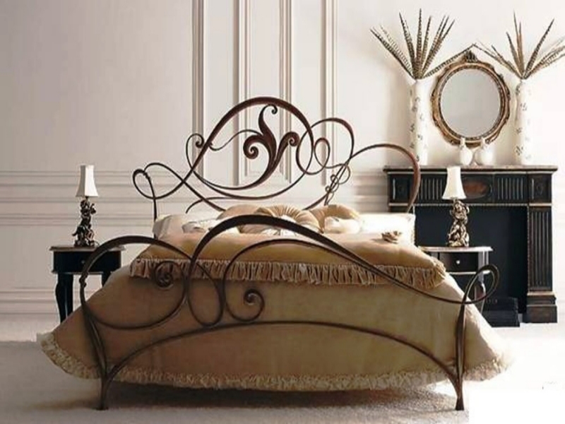 Кованные кровати (ручная работа) Кровать кованая Лия