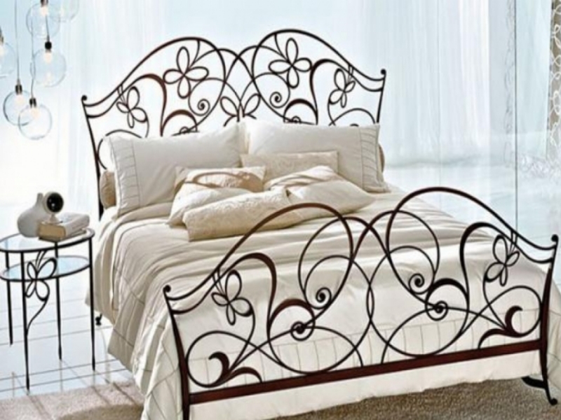 Кованные кровати (ручная работа) Кровать кованая Киприэна