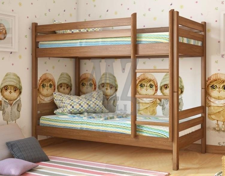 Двухъярусная кровать Кристи + Come-For Матрас Магнум кокос + 2 подушки в подарок*
