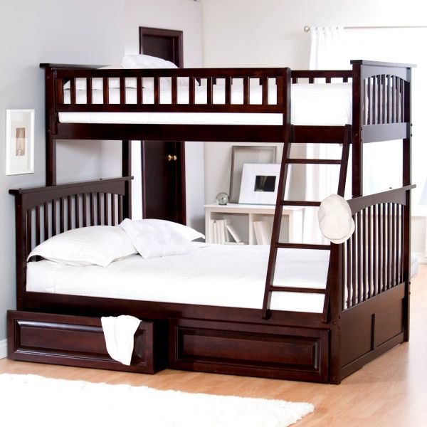 Двухъярусная кровать Жасмин 90/140*190 + Матрасы ComFort Lux + 2 подушки в подарок
