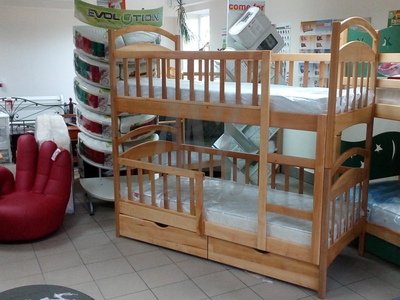 Кровать Карина СП, полный комплек + двухсторонние матрасы зима/лето Эко 43 + 2 подушки в подарок*