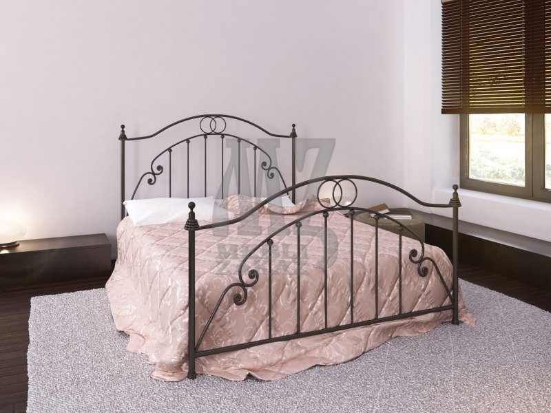 Фабрика Металл-Дизайн Кровать двухспальная Firenze (Флоренция)