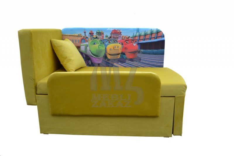 Art Wood Детский диван Мультик: Весёлые паровозики