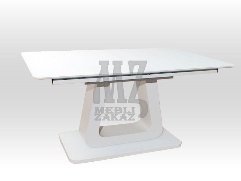 DaoSun Стол обеденный раскладной стеклянный с МДФ DT-8104