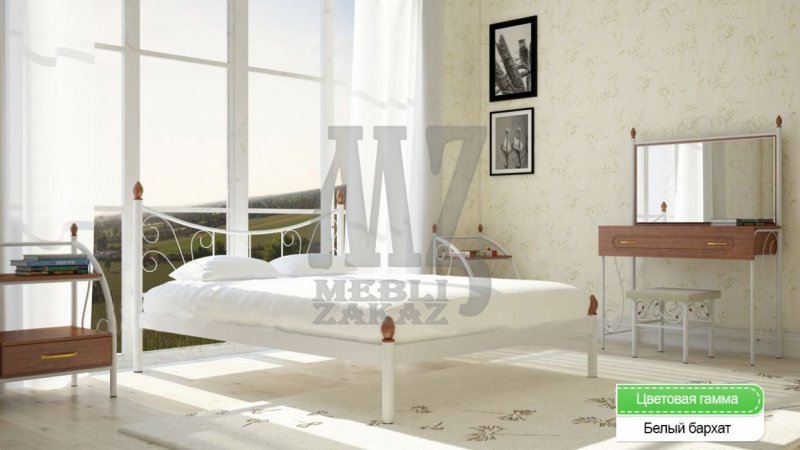Фабрика Металл-Дизайн Кровать Калипсо-2